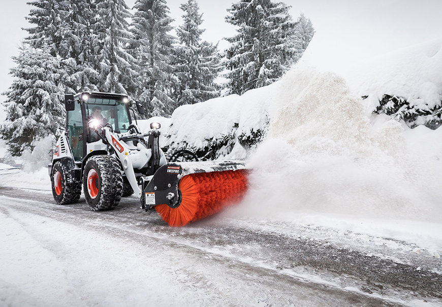 PRODUCTION DE LA PREMIÈRE CHARGEUSE COMPACTE SUR PNEUS BOBCAT